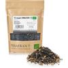 FRISAFRANO | Tè nero Chai granello Bio 100g | Antiossidante | Energizzante | Antinfiammatorio | disintossicazione | decaffeinato | naturale | senza additivi | tè alle spezie | Polvere di tè Chai