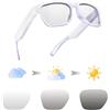 OhO sunshine OhO, Occhiali da sole con controllo vocale e vivavoce, per ascoltare musica e chiamate, con pulsante per aumentare e diminuire il volume, Bluetooth 5.2 e certificato di impermeabilit IP44, per sport