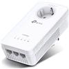 TP-Link AV1300 Powerline Gigabit Passante Wi-Fi Extender WLAN Repeater Bianco