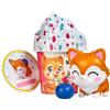 Simba Kawaii Pups Sammelfigur - 1 Hündchen (4,5 cm) mit Mini-Lebensmittel & Samm