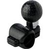 Car Plus Pulsante di sterzo Golfbal Universal nero 7 x 7 cm