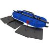 QLS Linee di demarcazione per campi da beach volley in plastica blu 16x8 cm tavole 5797