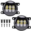 Hguvsjd Fendinebbia Anteriori Per Ford Per Focus Per Transit Per Ranger Per Fiesta Per C-Max Fendinebbia a LED(Aluminum material)