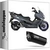 MOTOTOPGUN mivv scarico racing nocat mover inox nero compatibile con suzuki burgman 400 2022 2023 2024 mototopgun