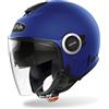 MOTOTOPGUN AIROH Helios HE19 Casco Moto, Blu (Blue Matt), XL