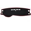 YULEGUDI Tappetino Copertura cruscotto Copri Cruscotto Per Auto Antiscivolo Per Dacia Per Duster 2023(Left Hand Red Edge)