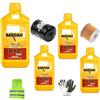 CLICK&GO TAGLIANDO MOTO COMPLETO DI 4 LITRI DI OLIO+1 FILTRO OLIO AFTERMARKET COMPATIBILE CON SUZUKI GSX 750 MANUTENZIONE CAMBIO OLIO 10W-40 BARDAH L XTC C60 POLAR PLUS FULLERENE SYNTH SPECIAL