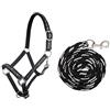 HKM 10025 - Set Cavezza con Stelline, Cavezza e Maglia, moschettone, Pony Shetty VB WB