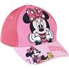 Minni - Minnie Mouse Disney Minni - Cappello con visiera per bambine, Poliestere e cotone, Chiusura regolabile