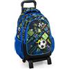 Julian Ross - Zaino trolley staccabile per scuola elementare Goal Power