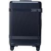 WITTCHEN Valigia media in policarbonato Gloss Line | valigia rigida lucida con 4 ruote | Blu Navy