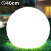 Lampada Sfera da Giardino 40cm Luce Illuminazione Esterno Attacco E27 Bianco