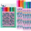 Disney Stitch Penne Metallizzate per Bambini, 10 Penne Gel Colorate - Set Scuola Cancelleria (Multiplo Stitch)