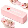 ZUMME butter squishy, Gioco da spremere in PU a lento ritorno, Giocattolo sensoriale antistress per bambini e adulti, adatto a ufficio e scuola(1 Pz Rosa)