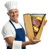 AUAUY Coperta per Barbecue per Riposare la Carne, Borsa Termica Riutilizzabile per Barbecue, Design ad Ampia Apertura, Mantenere la Carne Calda, Borsa per Picnic, Campeggio, Tacchino,Petto(15 Pollici)
