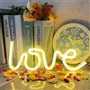 Uexnkj-y Insegne Love al Neon,Insegna al Neon Del Cuore Decorazione Murale al Neon Per Ma