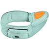 SONARIN Ergonomico Hipseat Marsupio,Neonati Marsupio Supporto del Sedile Multifunzionale Portantina Bebè Seggiolino Leggero con Tasca Laterale per Neonato Bambino 0-36 Mesi(Verde)