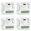 Maxcio Interruttore Tapparelle WIFI, Relè per Modulo Tapparelle WIFI con Funzione Percentuale, Timer, Controllo Voce e Tramite App, Compatibile Con Alexa/Google Home, Smart Life, 4 Packs