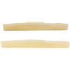 Musiclily Pro 73,15mm Selleta in Osso Chitarra Saddle Non sbiancato 2 Pezzi