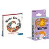 Clementoni- Nomi, Cose, Città Tavolo, società per Tutta la Famiglia, Gioco di vocaboli, 2-6 Giocatori, Bambini 7 Anni+, Made in Italy, Multicolore, 16634 & Mimo, Carte Da Gioco Per Bambini, 16174