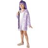 Ciao Violet Willow costume abito vestito originale Rainbow High (Taglia 7-9 anni) con eco-pelliccia e parrucca