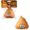 TRENDHAUS 967701 - Holy Shit Antistress Poo, circa 7,8 x 5 x 8,5 cm, Squishy a forma di cacca, palla antistress per bambini e adulti