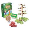 Megableu - Gioco da tavolo e gioco di abilità per bambini dai 6 anni in su - Costruzione con mele, rami ed equilibrio - 2-6 giocatori - Gioco di equilibrio educativo per famiglie - Versione olandese