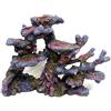 Amtra Deko Reef Corallo - Decorazione in Resina atossica per Acquari, Accessorio Ornamentale subacqueo, Decorativo rifugio nascondiglio, Dipinto a Mano, Dimensione 23 * 32 * 10,5 cm