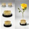 txuzong 4 Pezzi Perno Disposizione Fiori, Acciaio Inossidabile Fiori Rotondo Ikebana, 23/34/46 mm Decorazione Floreale Ikebana, Rotondo Fisso Disposizione Pin, per Hotel, Negozi di Fiori, Soggiorni