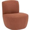 ATMOSPHERA CREATEUR D'INTERIEUR Atmosphera - Poltrona senza braccioli, in terracotta
