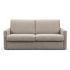 POLTRONE ITALIA Divano Letto Trasformabile 3 Posti Jazz Materasso matrimoniale H13 cm 140x195 Sfoderabile tessuto antimacchia Beige Made in Italy