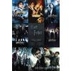 Harry Potter Poster Collector's Edition 2001-2011 (61 cm x 91,5 cm) + 2 listelli neri con gancio per appenderlo