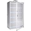 Btsunotr Armadietto per cellulare in lega di alluminio, da parete, con 12-60 slot，per Telefoni Cellulari Porta Cellulare Da Parete for L'ufficio In Classe(60 Slots)