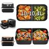 Pietuley 3 Pezzi Accessori Friggitrice ad Aria per Ninja Foodi FlexDrawer AF500EU/AF500EUCP 10,4 L, per Cosori TwinFry Friggitrice ad Aria 10 L, Contenitori Teglie per Friggitrice ad Aria Forno