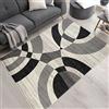 Mazovia Tappeto Salotto Moderno Pelo Corto - Tappeti Soggiorno Turchi Originali - Tappeti Camera da Letto - Tappeti Salotto Grandi Dimensioni - Grigio - 250x300 cm