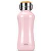 YOHKOH Mini borraccia termica con coperchio in bambù, piccola borraccia termica sottovuoto da 334,5 ml, per donne e bambini, per bevande calde per 12 ore e freddo per 24 ore, in acciaio inox, a prova