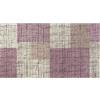 Floori Tappeto Moderno Mondrian Design Geometrico Astratto, Antiscivolo, Morbido e Lavabile - per Soggiorno, Camera da Letto, Ufficio - Varie Misur (Prugna, 65x115 cm)