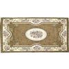 Floori Tappeto Arredo Classico disegno Vienna Salotto Camera Passatoia Cucina Con Antiscivolo Made in Italy (Fango, 65x115 cm)
