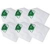 Filterhaus 6 Sacchetti Compatibili Folletto VK200 VK220S Microfibra per Aspirapolvere - Ricambi - FILTERHAUS
