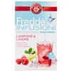 Pompadour Fredde Infusioni, Lampone Limone - 18 Filtri