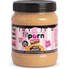 Fitporn - Burro di Arachidi 100% Naturale Senza Zuccheri Aggiunti Sale e Oli Vegetali, Crema di Arachidi di Altissima Qualità con 25g di Proteine e Low Carb, Fonte di Fibre, Crunchy Peanut Butter, 1Kg