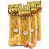 Brezzo 4 Confezioni Di Tagliatelle All'Uovo, Pasta Artigianale All'Uovo, Singola Confezione: 250 Grammi