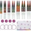 KnitPro Set di aghi intercambiabili Symfonie 2 Wood Mini Normal
