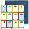 Anita y Su Mundo Anita e il suo mondo collezione su ruote, carta per scrapbooking, carta, biglietti, 30,5 x 30,5 cm