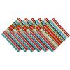 DII Pasqua Folk Garden Tessile da cucina, Cotone, Baja Stripe, Napkin Set