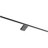 Metabo Elektra LD 8104 - Lampada a LED per specchio da bagno, 500 mm, 4000 K, bianco neutro, alluminio nero, 24 V/DC