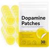 LIXINGLY Patch dopamina, attenzione concentrata, supporto per l'equilibrio emotivo | mantenimento della concentrazione | patch alla felicità 30 pezzi