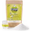 Betti Clean FLUSHY Power Detergente WC in Polvere, Acido Citrico, 500 g | Schiuma attiva contro calcare, sporco, residui e incrostazioni per WC, orinatoi e bidet
