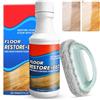 Feirdhoo Floor Restore Eez, Floor Repair Polishing Agent,Ristrutturatore Clean Ezz Hardwood Restore, Flooring Protection Agent con spazzole e stracci per soggiorno, camera da letto, cucina