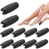 CAIKAILIOR 12 rotoli di ricambio compatibili con Scholl Velvet Smooth, per rimozione di calli Scholl, per ricariche extra ruvide per lima elettrica per pedicure, set per la cura dei piedi per la rimozione della